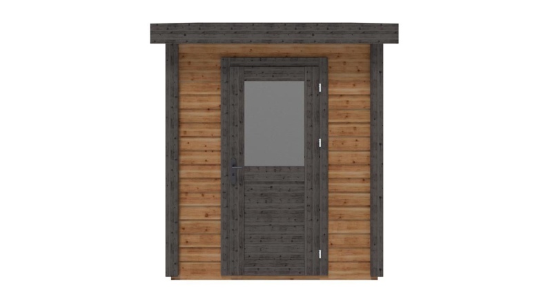 Casetta da giardino in legno Vala 2.09x3.09 m - 6.46 m2 - 28 mm - impregnata