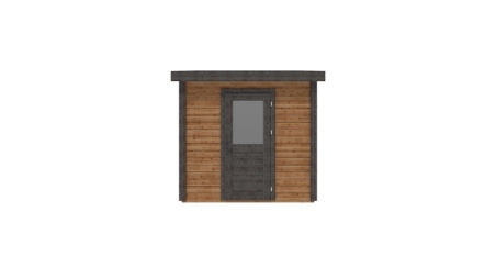 Casetta da giardino in legno Rava 2.59x2.59 m - 6.71 m2 - 28 mm - impregnata