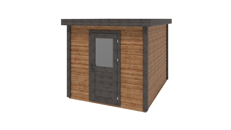 Casetta da giardino in legno Rava 2.59x3.09 m - 8 m2 - 28 mm - impregnata