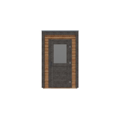 Casetta da giardino in legno Veya 1.59x1.59 m - 2.53 m2 - 28 mm - impregnata