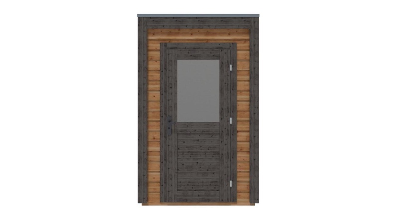 Casetta da giardino in legno Veya 1.59x1.59 m - 2.53 m2 - 28 mm - impregnata