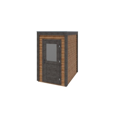 Casetta da giardino in legno Veya 1.59x2.09 m - 3.32 m2 - 28 mm - impregnata