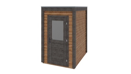 Casetta da giardino in legno Veya 1.59x2.09 m - 3.32 m2 - 28 mm - impregnata