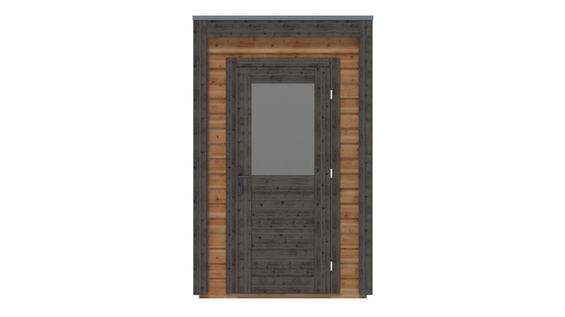 Casetta da giardino in legno Veya 1.59x2.09 m - 3.32 m2 - 28 mm - impregnata