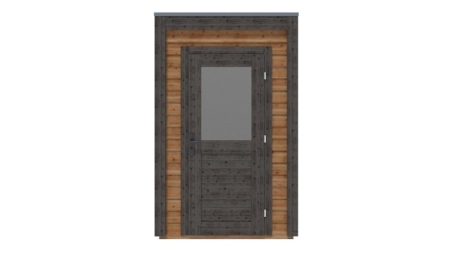 Casetta da giardino in legno Veya 1.59x2.09 m - 3.32 m2 - 28 mm - impregnata