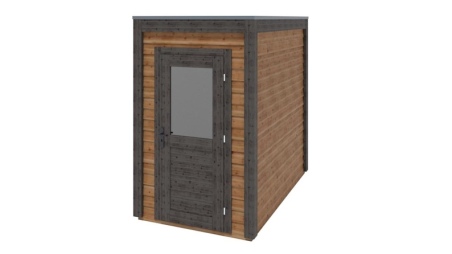 Casetta da giardino in legno Veya 1.59x2.59 m - 4.12 m2 - 28 mm - impregnata