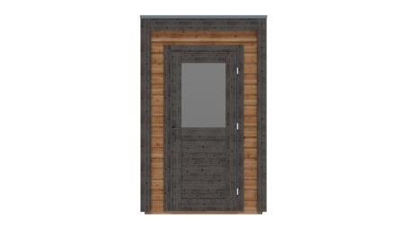 Casetta da giardino in legno Veya 1.59x2.59 m - 4.12 m2 - 28 mm - impregnata