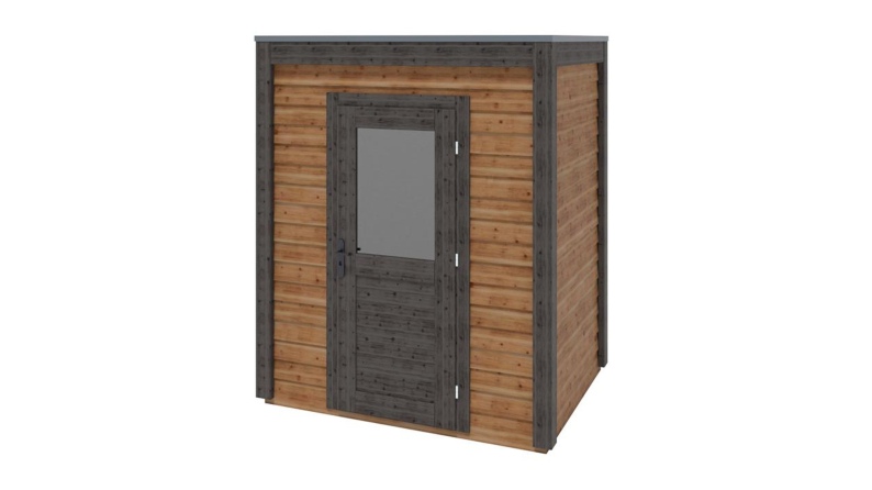 Casetta da giardino in legno Luma 2.09x1.59 m - 3.32 m2 - 28 mm - impregnata