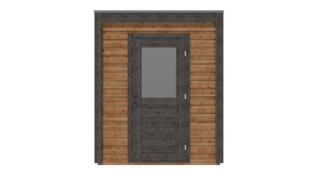Casetta da giardino in legno Luma 2.09x1.59 m - 3.32 m2 - 28 mm - impregnata