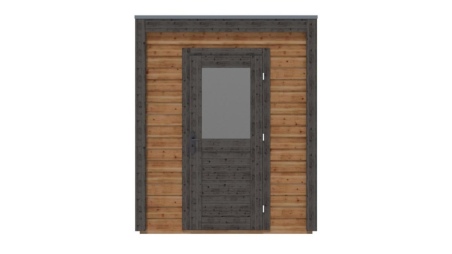 Casetta da giardino in legno Luma 2.09x2.09 m - 4.37 m2 - 28 mm - impregnata