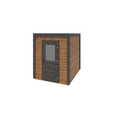 Casetta da giardino in legno Luma 2.09x2.59 m - 5.41 m2 - 28 mm - impregnata