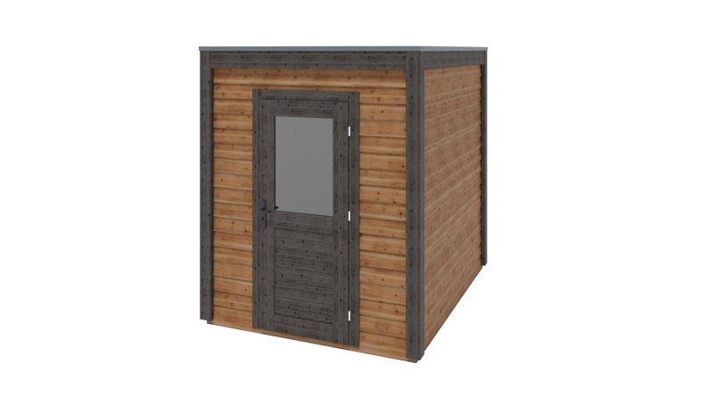 Casetta da giardino in legno Luma 2.09x2.59 m - 5.41 m2 - 28 mm - impregnata
