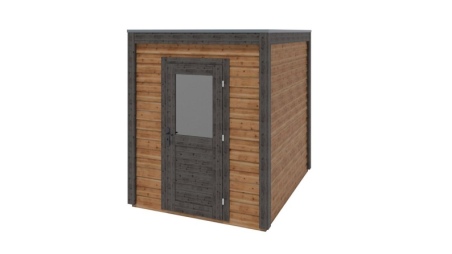 Casetta da giardino in legno Luma 2.09x2.59 m - 5.41 m2 - 28 mm - impregnata