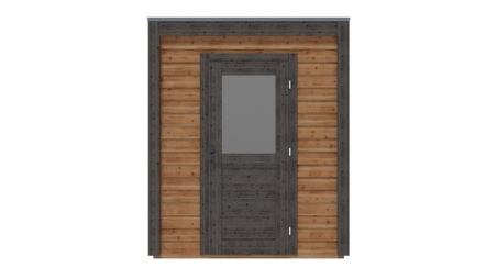 Casetta da giardino in legno Luma 2.09x2.59 m - 5.41 m2 - 28 mm - impregnata