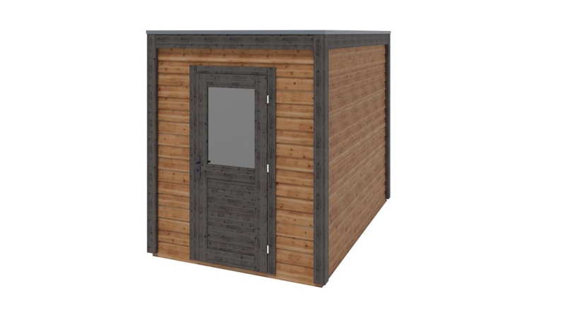 Casetta da giardino in legno Luma 2.09x3.09 m - 6.46 m2 - 28 mm - impregnata