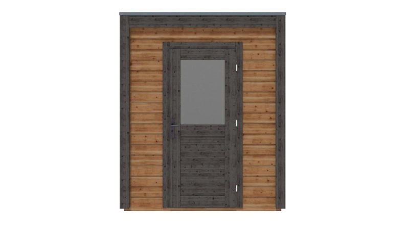 Casetta da giardino in legno Luma 2.09x3.09 m - 6.46 m2 - 28 mm - impregnata