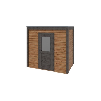 Casetta da giardino in legno Nexa 2.59x1.59 m - 4.12 m2 - 28 mm - impregnata