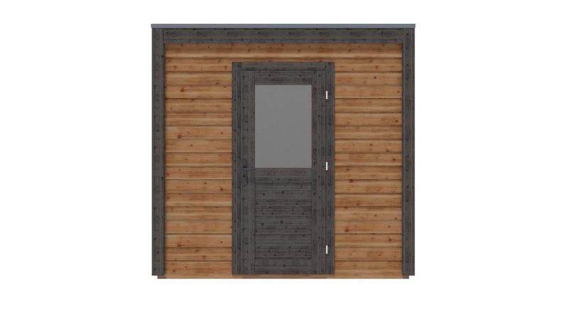 Casetta da giardino in legno Nexa 2.59x2.09 m - 5.41 m2 - 28 mm - impregnata
