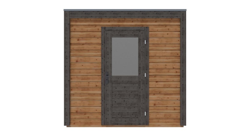 Casetta da giardino in legno Nexa 2.59x2.59 m - 6.71 m2 - 28 mm - impregnata