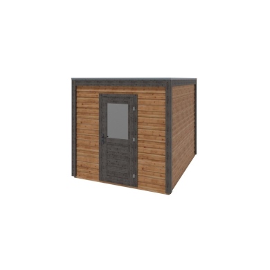 Casetta da giardino in legno Nexa 2.59x3.09 m - 8 m2 - 28 mm - impregnata