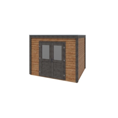 Casetta da giardino in legno Sora 3.09x2.59 m - 8 m2 - 28 mm - impregnata