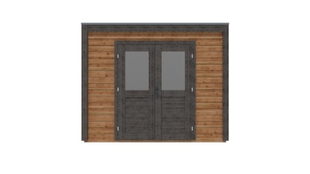 Casetta da giardino in legno Sora 3.09x2.59 m - 8 m2 - 28 mm - impregnata