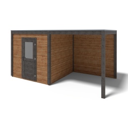 Casetta da giardino in legno Nexa 5.06x2.59 m - 13.11 m2 - 28 mm - impregnata
