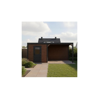 Casetta da giardino in legno Nexa 5.56x2.59 m - 14.4 m2 - 28 mm - impregnata