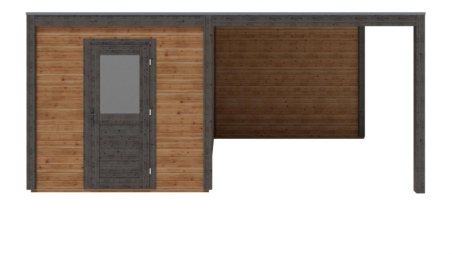 Casetta da giardino in legno Nexa 5.56x3.09 m - 17.18 m2 - 28 mm - impregnata