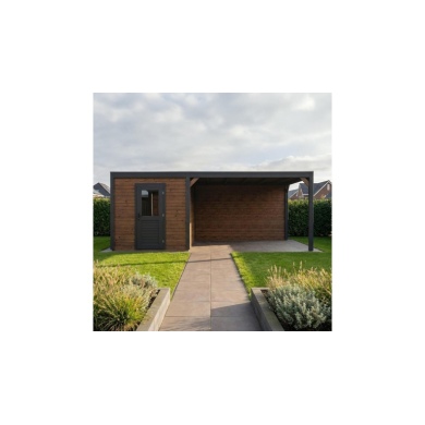 Casetta da giardino in legno Nexa 6.56x3.09 m - 20.27 m2 - 28 mm - impregnata