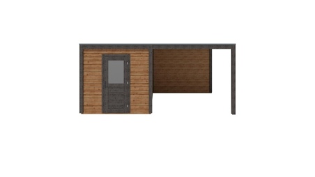 Casetta da giardino in legno Nexa 5.56x3.09 m - 17.18 m2 - 28 mm - impregnata