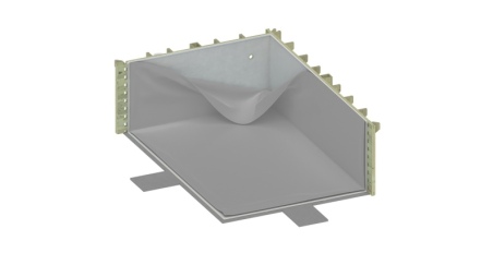 Piscina in legno NEMO 4.3 x 3 - H.1.31 m, grigio, Su telaio - senza cementazione