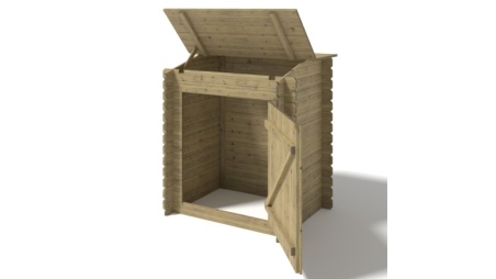 Armadietto da giardino per piscina per attrezzature 1.2x0.89 m H.1.26 m - Impregnato