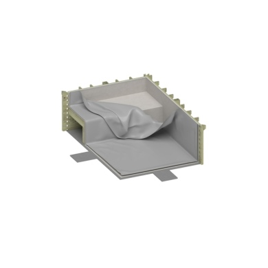 Liner 0.75 mm, grigio, per piscina NEMO con spiaggetta BAS7305