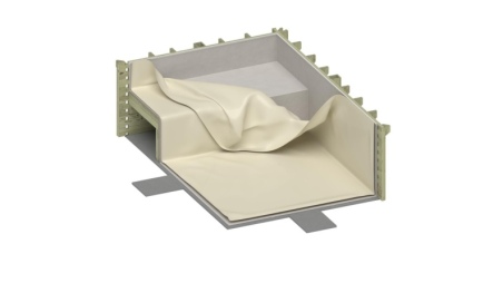 Liner 0.75 mm, sabbia, per piscina AQUA con spiaggetta BAS7309