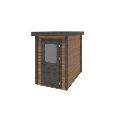 Casetta da giardino in legno Mira 1.59x2.59 m - 4.11 m2 - 28 mm - impregnata