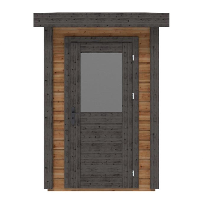 Casetta da giardino in legno Mira 1.59x2.59 m - 4.11 m2 - 28 mm - impregnata