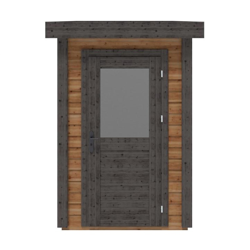 Casetta da giardino in legno Mira 1.59x3.09 m - 4.91 m2 - 28 mm - impregnata