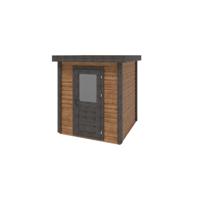 Casetta da giardino in legno Vala 2.09x2.09 m - 4.37 m2 - 28 mm - impregnata