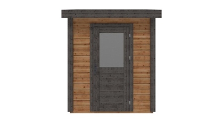 Casetta da giardino in legno Vala 2.09x2.09 m - 4.37 m2 - 28 mm - impregnata