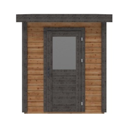 Casetta da giardino in legno Vala 2.09x2.59 m - 5.41 m2 - 28 mm - impregnata