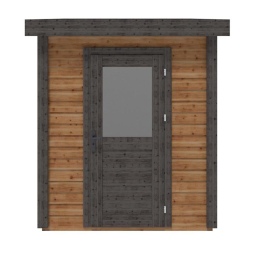 Casetta da giardino in legno Vala 2.09x3.09 m - 6.46 m2 - 28 mm - impregnata