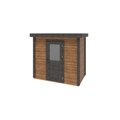 Casetta da giardino in legno Rava 2.59x1.59 m - 4.12 m2 - 28 mm - impregnata