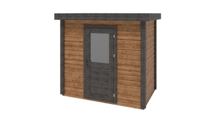 Casetta da giardino in legno Rava 2.59x1.59 m - 4.12 m2 - 28 mm - impregnata