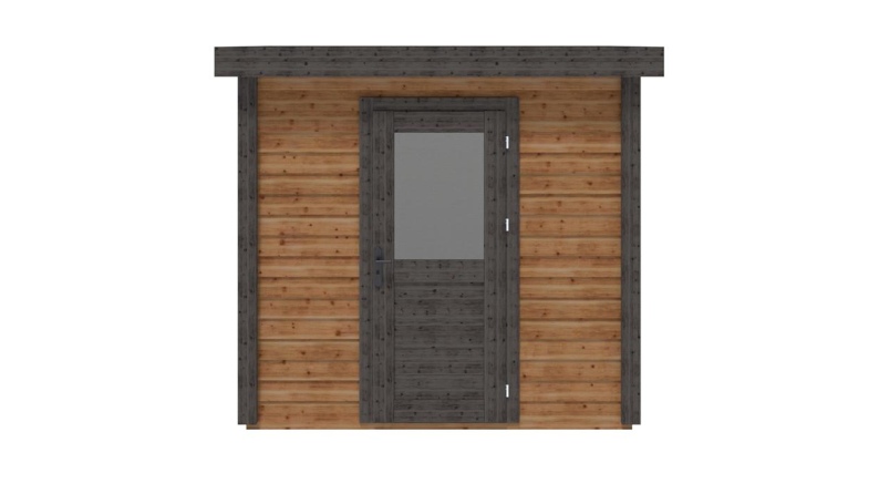 Casetta da giardino in legno Rava 2.59x1.59 m - 4.12 m2 - 28 mm - impregnata