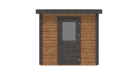 Casetta da giardino in legno Rava 2.59x2.09 m - 5.41 m2 - 28 mm - impregnata