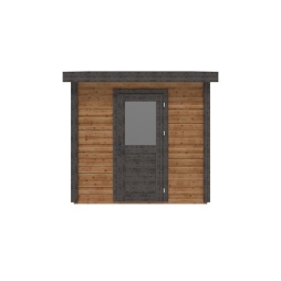 Casetta da giardino in legno Rava 2.59x2.59 m - 6.71 m2 - 28 mm - impregnata