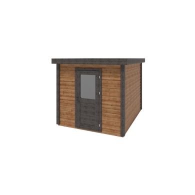 Casetta da giardino in legno Rava 2.59x3.09 m - 8 m2 - 28 mm - impregnata