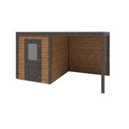 Casetta da giardino in legno Luma 4.56x2.59 m - 11.81 m2 - 28 mm - impregnata