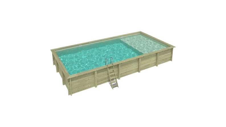 Liner 0.75 mm, grigio, per piscina AQUA con spiaggetta BAS7309